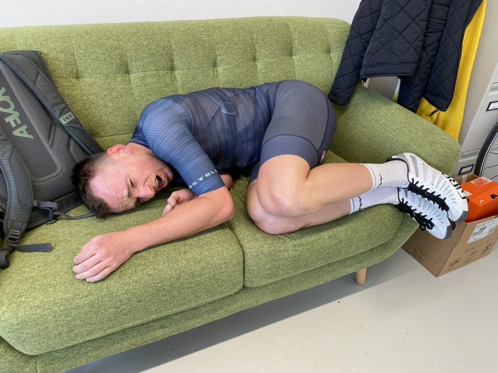 Tim Podlogar po zahtevni vadbeni enoti